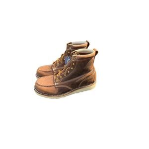 Mens Sz 10 EE‎ Chippewa Boots Edge Walker Brown ED5322 6" Soft Toe New